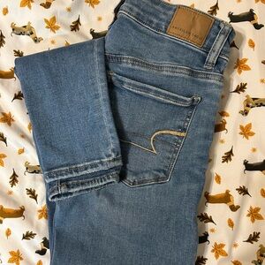 American Eagle Outfitters Light Blue Skinny Jeans